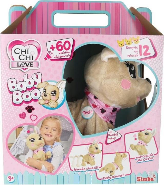 Produktbild Simba Interactive plush puppy Baby Boo 30 cm (30 cm)