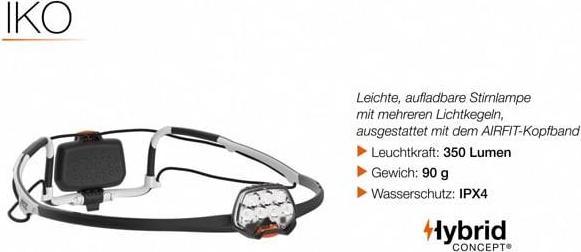 Image du produit Petzl Iko (350 lm)