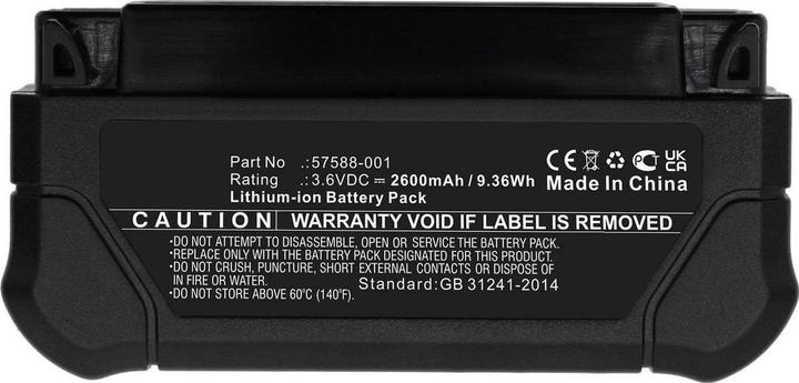 Actual product image CoreParts Battery for Panasonic Body (Camera battery)