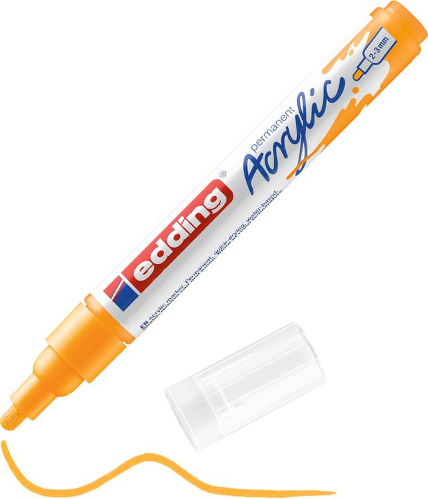 Image du produit Edding Marqueur acrylique 5100 Medium (Jaune soleil, 3 mm, 1 x)