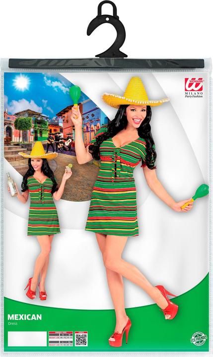 Actual product image Widmann Costume Mexican Woman Dress (XL)