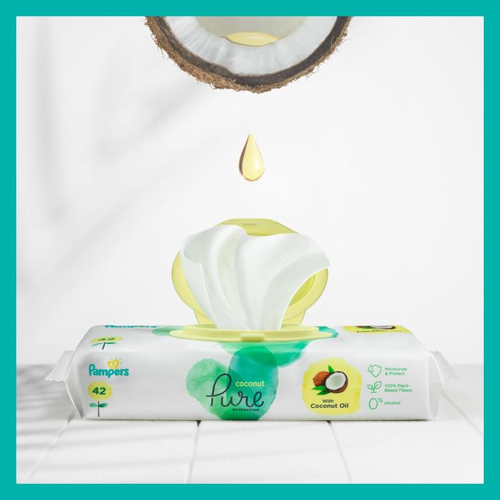 Produktbild Pampers Coconut Pure Ecom (756 Stück)
