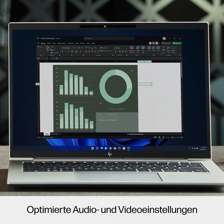 Produktbild HP EliteBook 845 G9 (14", AMD Ryzen 5 Pro 6650U, 16 GB, 512 GB, DE)