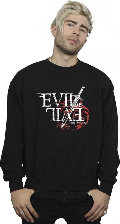Image du produit Netflix - Sweat THE WITCHER EVIL IS EVIL - Homme (S)