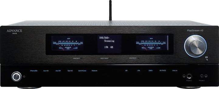 Produktbild advance acoustic PlayStream A5 *schwarz* Streamingverstärker & All-in-One System (DAB+, FM)