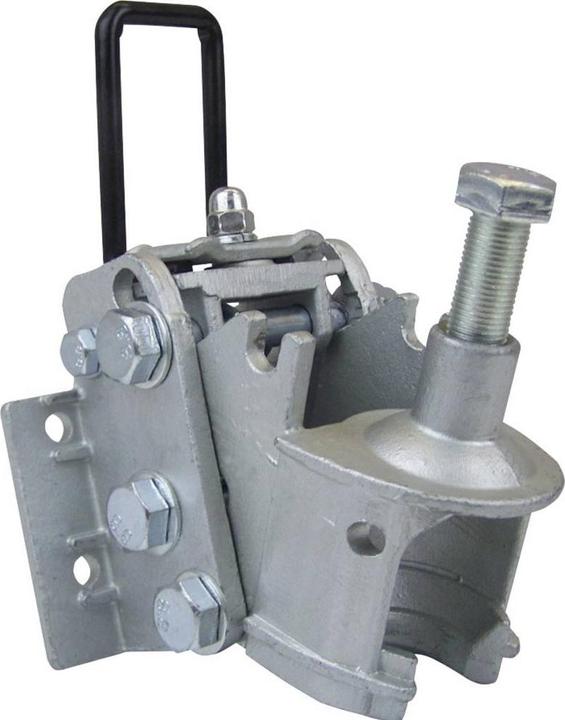 Produktbild Berger & Schröter Steckkupplung abklappbar für Heckträger (Silber)