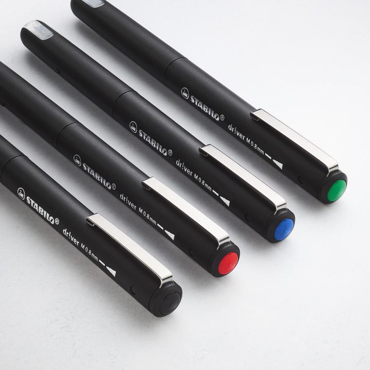 Image du produit STABILO dr!ver Fineliner rot 0,8 mm, 1 St. (Noir, 1 x)
