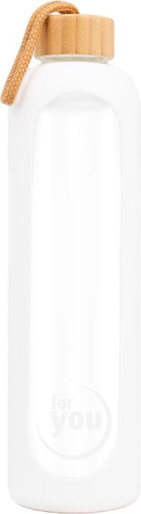 Actual product image For You Sustainable drinking bottle | 1000 ml | Snow White (1 l)