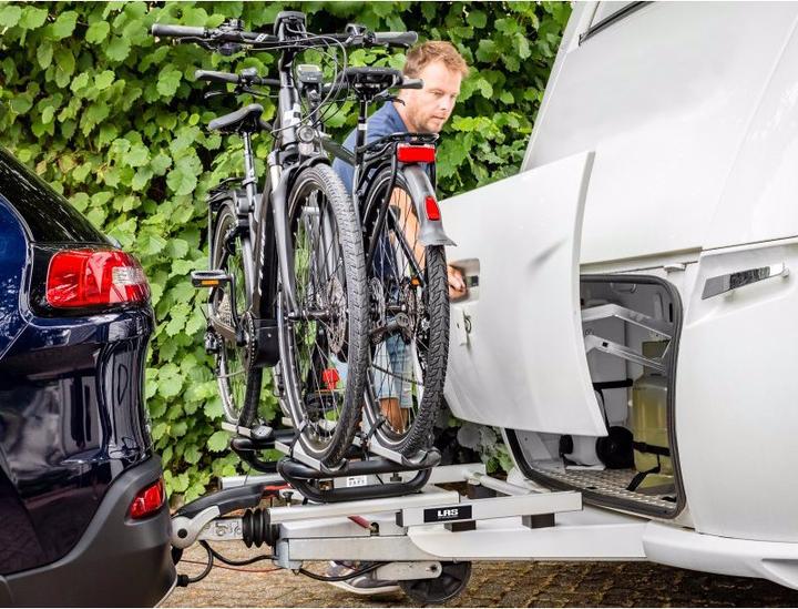 Produktbild LAS Fahrradaträger für Deichsel gleitend