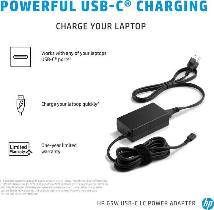Image du produit HP W125917099 (65 W)
