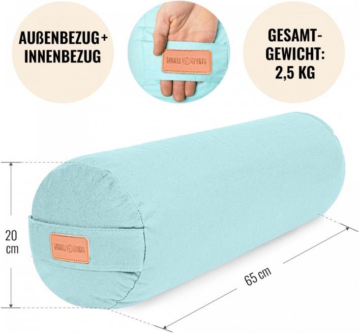 Productafbeelding Gorilla Sports Yoga Bolster