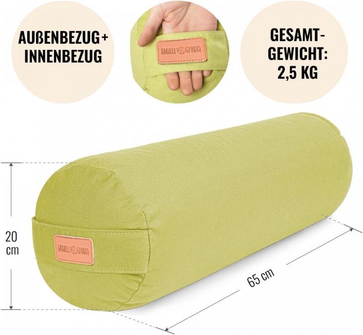 Immagine prodotto Gorilla Sports Bolster Yoga