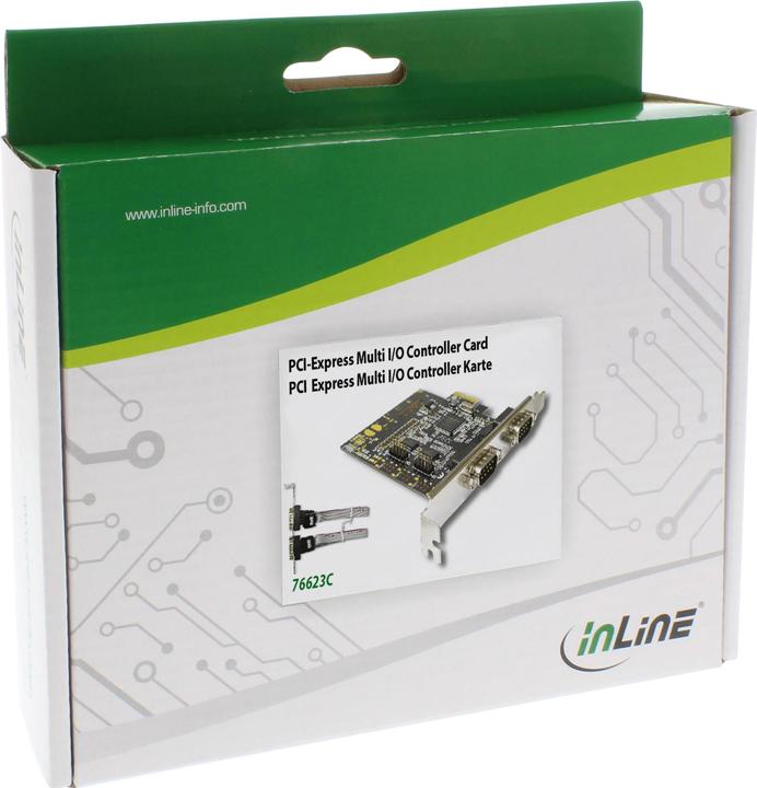 Produktbild InLine Schnittstellenkarte 4x Seriell 9-pol PCIe PCI-Express