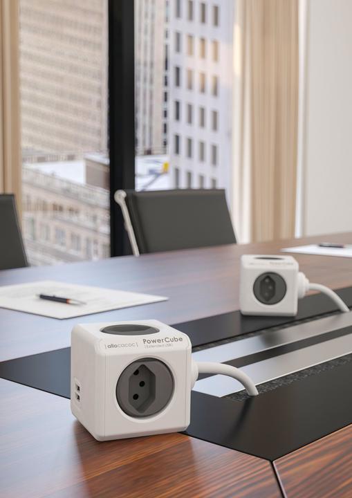 Actual product image Allocacoc PowerCube Extended USB S+ (4 x, USB-A, Type 13, 1.50 m)