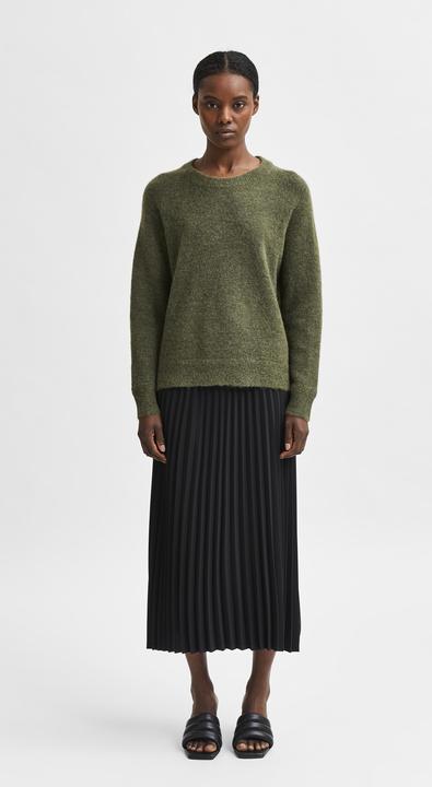 Image du produit Selected Femme Pull en laine à col rond (XXL)