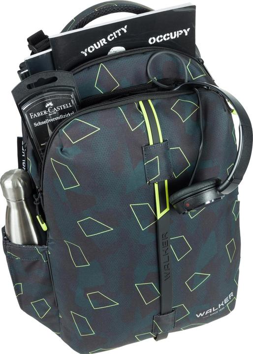 Actual product image Walker Backpack Elite 2.0 32 l, Black/Green (32 l)