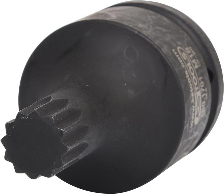Produktbild KS Tools 3/4" Kraft-Bit-Stecknuss für Vielzahn(XZN®)-Schrauben, kurz