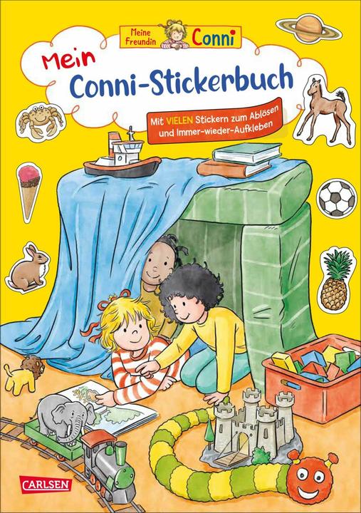 Image du produit Conni Gelbe Reihe (livre d'activités) : Mon livre d'autocollants Conni