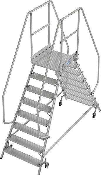 Immagine prodotto Krause Scala a piattaforma con corrimano extra alto (Scala a pioli, 280 cm)