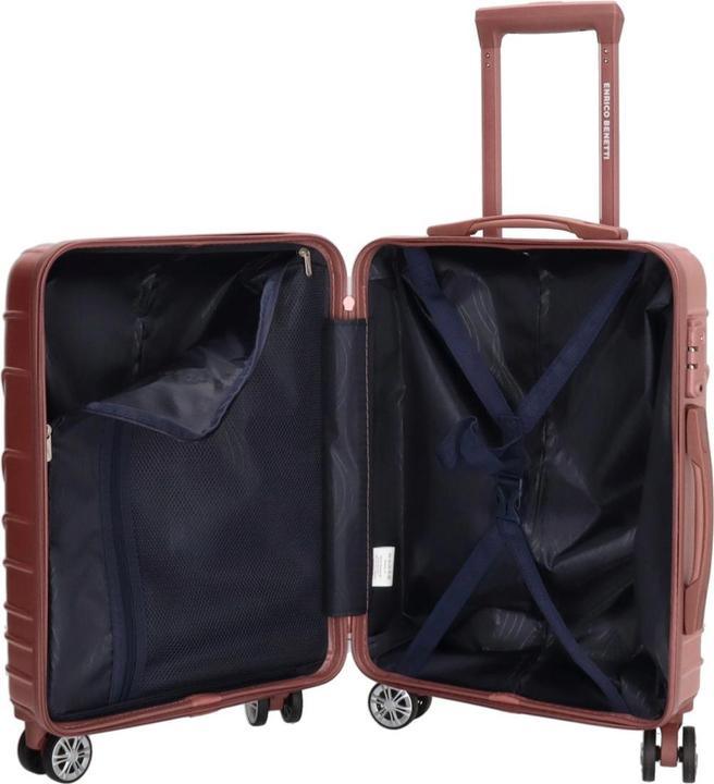 Produktbild Enrico Benetti Calgary 3er Trolley Set Rosé (Handgepäck (bis 50l), M (50 - 90l), L (90 - 115l))
