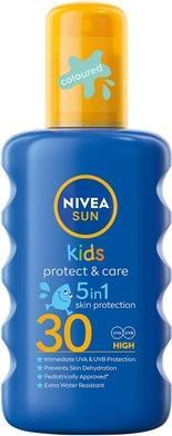 Produktbild NIVEA Sun Kids Protect & Play Sun Protective Sun Lotion Spray Spf30 200Ml (Sonnenlotion, SPF 30, 200 ml)