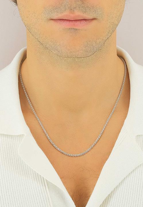 Actual product image Muau Pigtail (750/18K white gold, 55 cm)