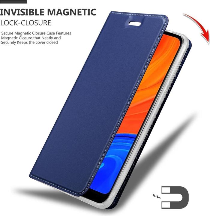 Image du produit Cadorabo Book Classy Style Cover (Huawei Y6s)