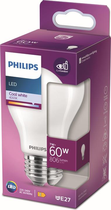 Immagine prodotto Philips Lampada (E27, 7 W, 806 lm, 1 x, E)