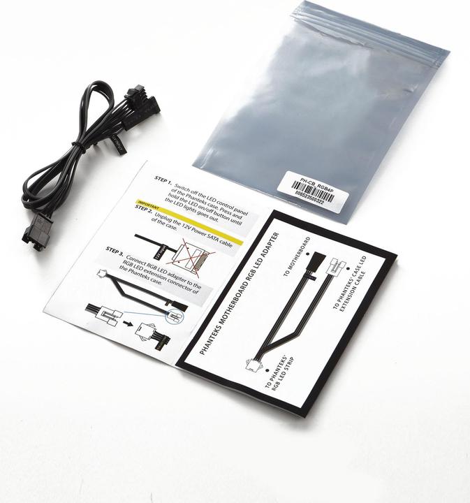Image du produit Phanteks Câble adaptateur LED RVB à 4 broches (RGB)
