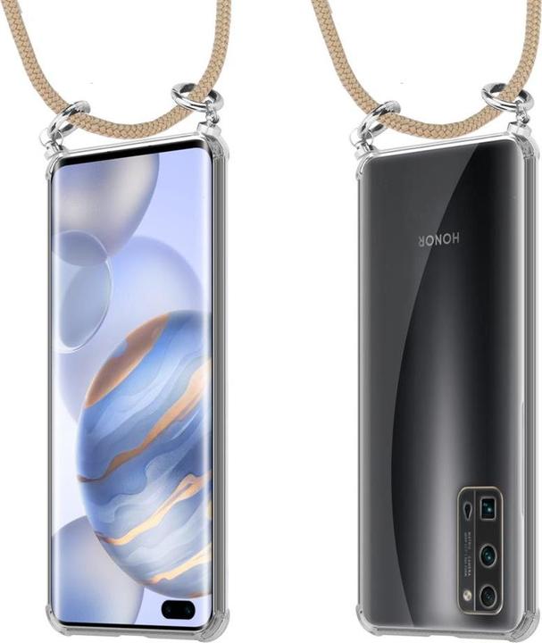 Produktbild Cadorabo TPU Handy Kette SILBER Cover