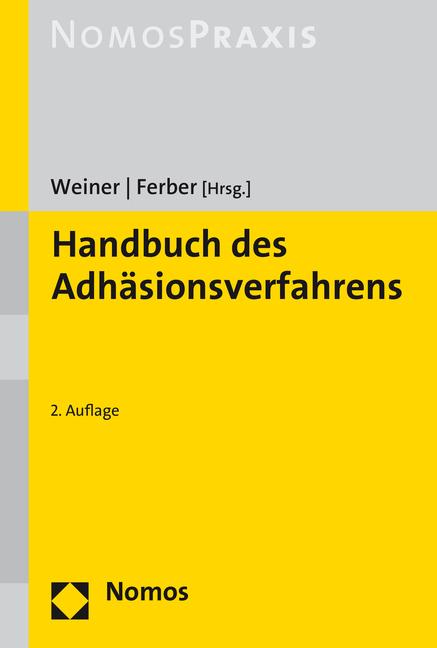 Immagine prodotto Handbuch des Adhäsionsverfahrens (Tedesco, Weiner, Bernhard/Ferber, 2016)