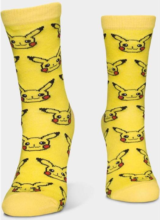 Produktbild Difuzed POKEMON - Crew - Pack de 3 paires de chaussettes (T35-38) (3er Pack, 35, 38)
