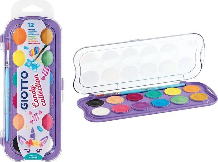 Produktbild Giotto Pack 1 Candy Aquarellfarben (Pastellfarben)