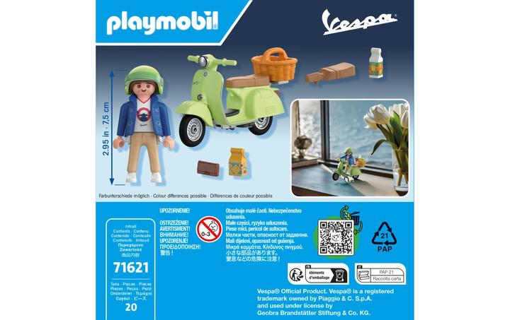 Produktbild Playmobil 1969 Vespa 150 Sprint Veloce (71621, Playmobil City Life)
