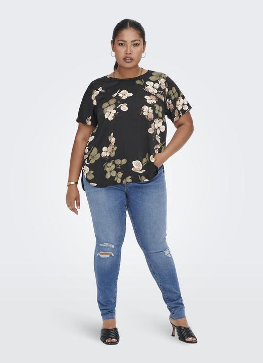 Produktbild Only Curvy Oberteil mit kurzen Ärmeln (44)