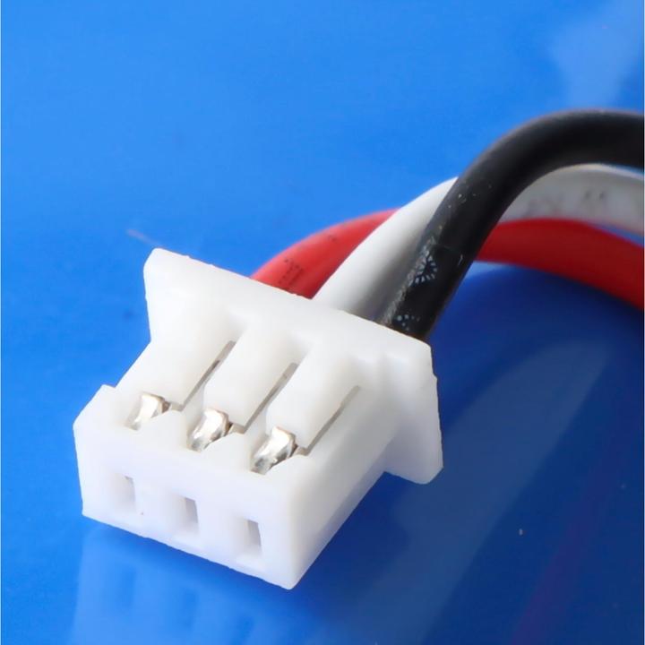 Image du produit AccuCell Akku passend als Ersatz für ABUS FUBT50000 Alarmanlagen-Akku - 2500mAh 7,4V Li-Polymer (1 pcs, 2500 mAh, Piles rechargeables + chargeur)