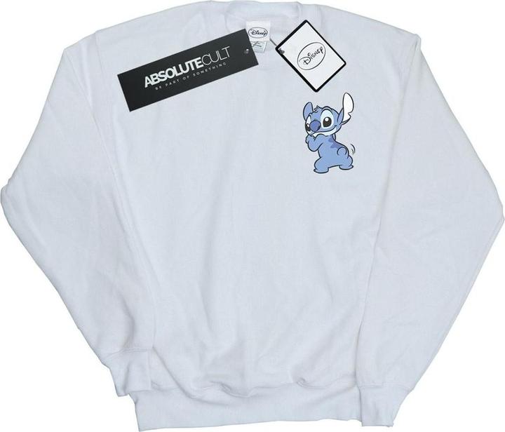 Actual product image Disney Mens Lilo And Stitch Stitch Backside Breast Print Sweatshirt (XXL)