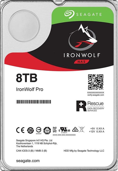 Seagate IronWolf Pro ST8000NE001 - Festp (8 TB, 3.5")