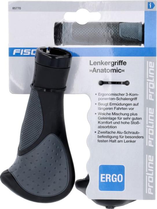 Actual product image Fischer Handlebar grips Anatomic ergonomic