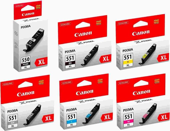 Canon Cli-551xl/Pgi-550xl