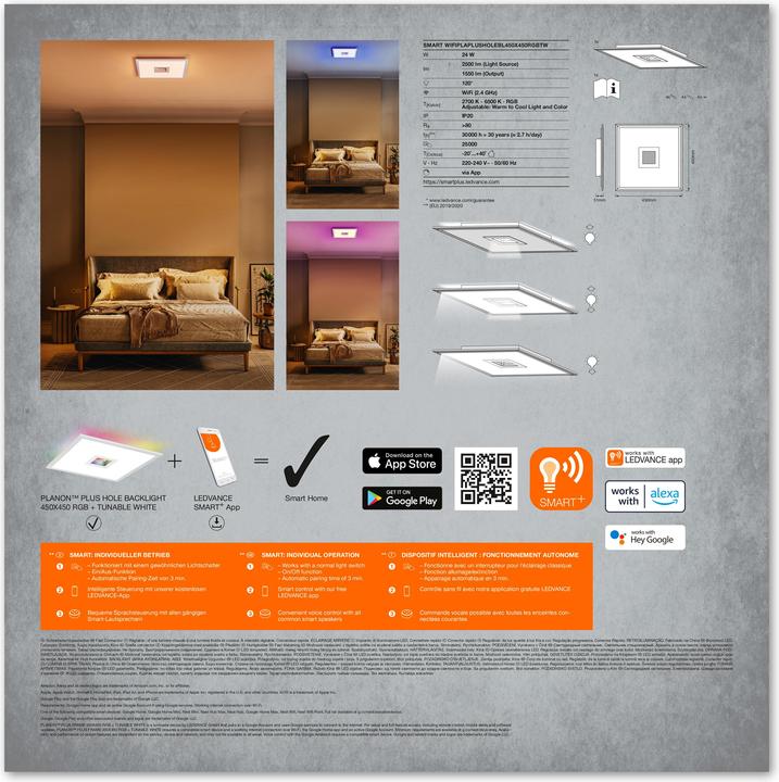 Image du produit Ledvance Smart+ Planon Plus (1550 lm)