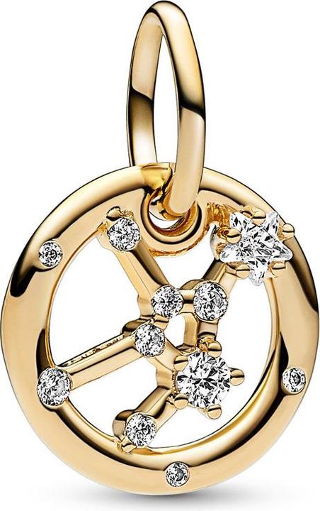 Actual product image Pandora Jungfrau Zodiak (Gold plated)