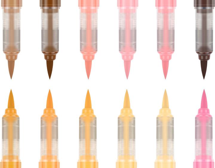 Produktbild Karin Deco Brush (Nude Colors, 12 x)
