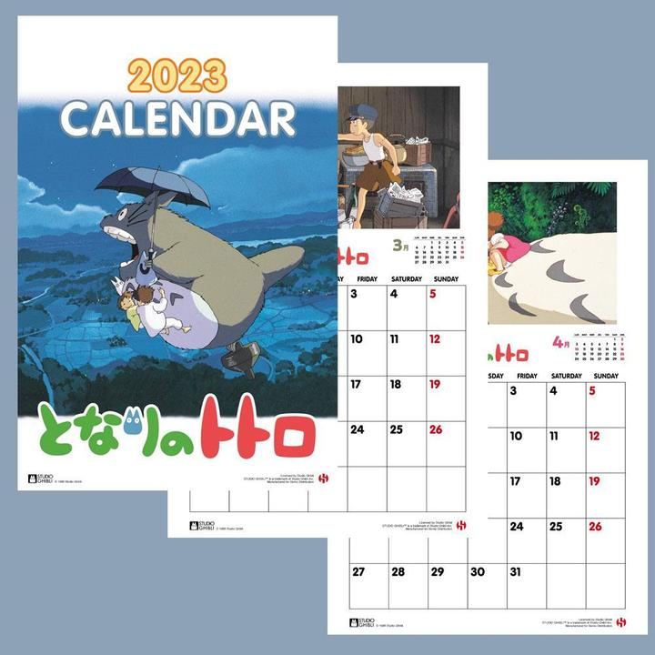Actual product image Semic Mon Voisin Totoro calendrier 2023 *ANGLAIS* (English)