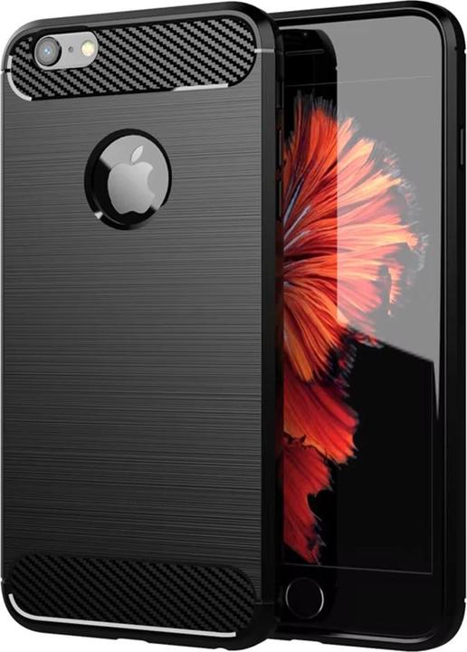 Image du produit Techsuit - Carbon Silicone - iPhone 6 Plus / iPhone 6s Plus - Black (Apple iPhone 6 Plus)