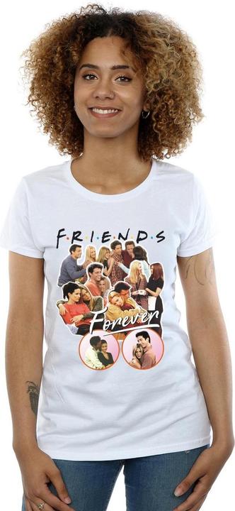 Actual product image Friends Womens/Ladies Forever Collage Cotton T-Shirt (S)