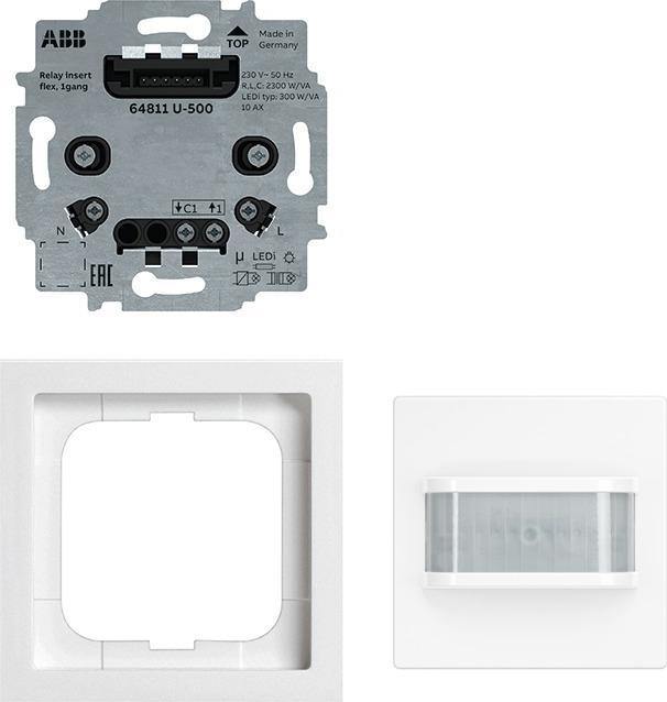 Image du produit Busch-Jaeger Busch-Jäger 64762 UJ-84 BW 180 flex, Set, Confort 64762 UJ-84 (12 m)