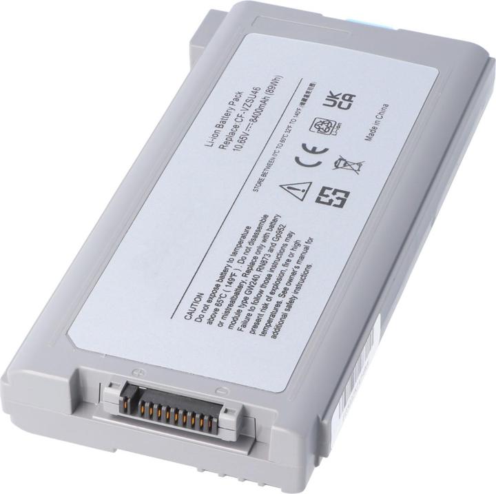 Actual product image AccuCell Battery Panasonic ToughBook CF53 (8400 mAh)