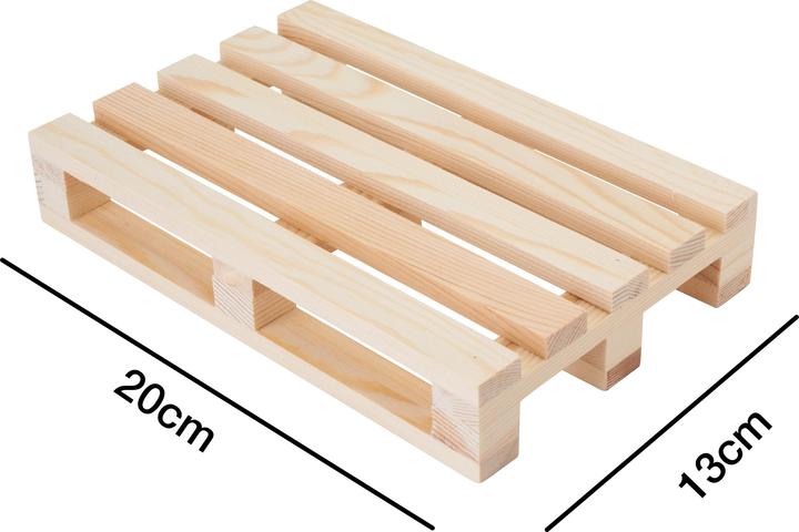 Produktbild Stafil Holz-Palette (12 x 8 cm)
