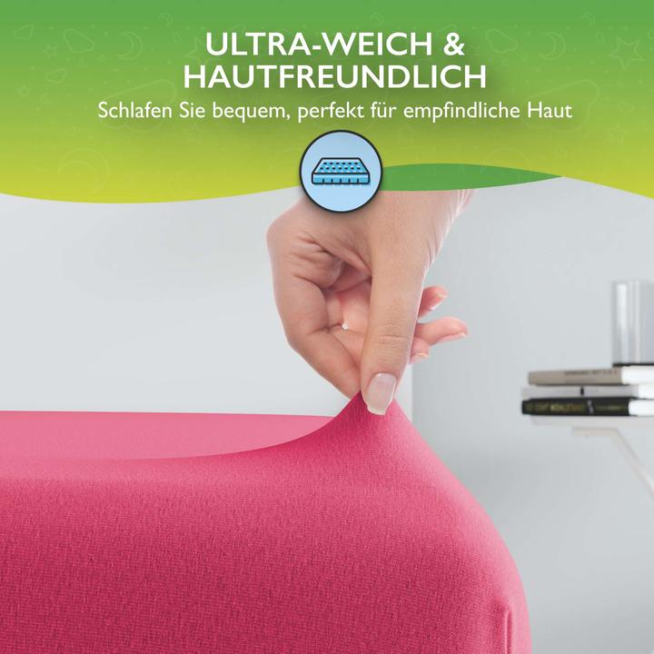 Actual product image Etérea Comfort Jersey Topper (140 x 200 cm, 160 x 200)